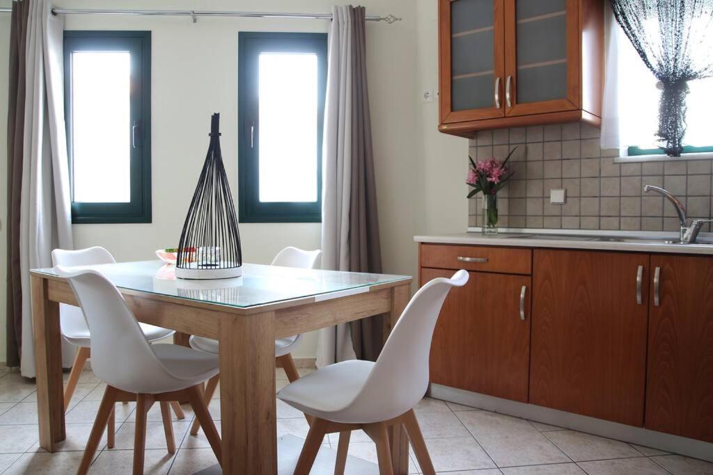 Anna Kavros Appartment ハニア エクステリア 写真